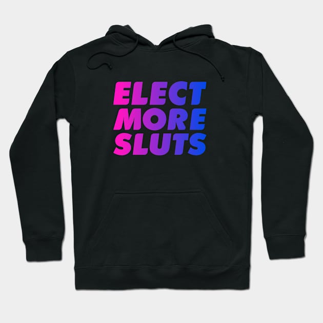 Elect More Sluts- Bi Pride Hoodie by Wild Hunt